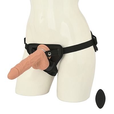 リモコン電動ディルド＆ハーネス