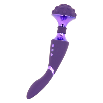 Shiatsu（シアツ）　ベンダブルマッサージャーワンド　パープル