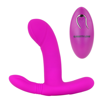 プリティラブ　リモートＣスポットサイドウェービングバイブレーター